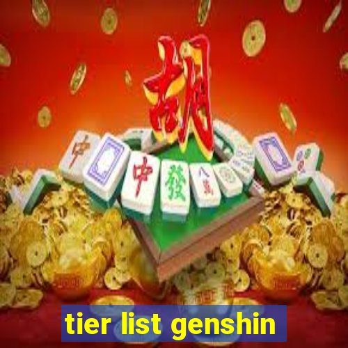 tier list genshin